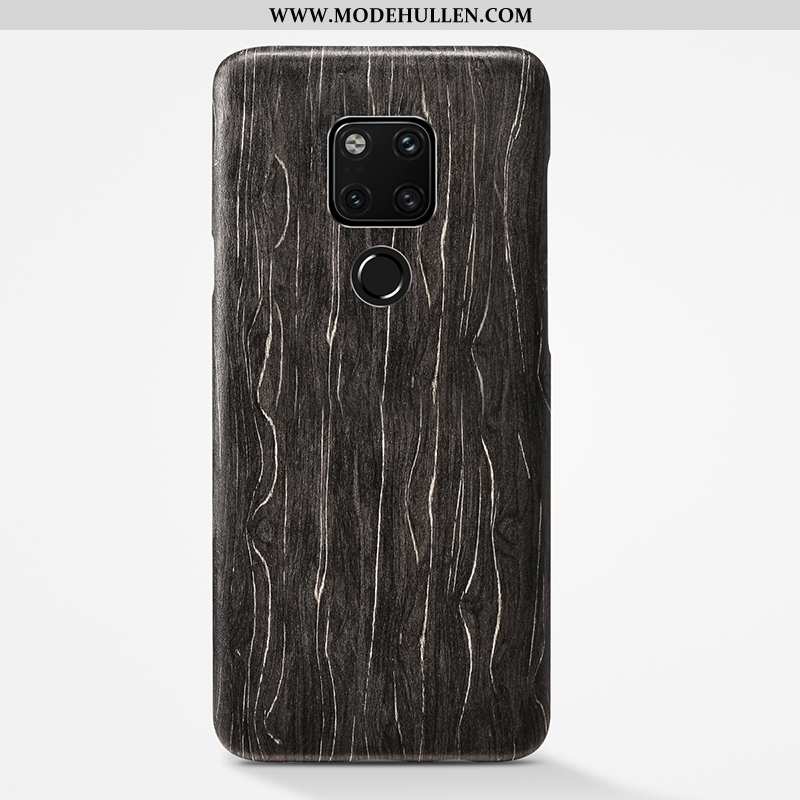 Hülle Huawei Mate 20 X Persönlichkeit Aus Holz Handy Case Alles Inklusive Blumen Nubuck Schwarz