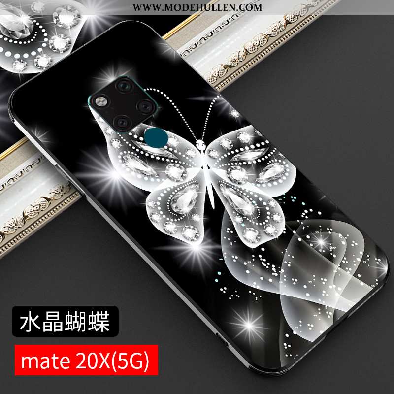 Hülle Huawei Mate 20 X Schutz Glas Trend Handy Alles Inklusive Neu Case Blau