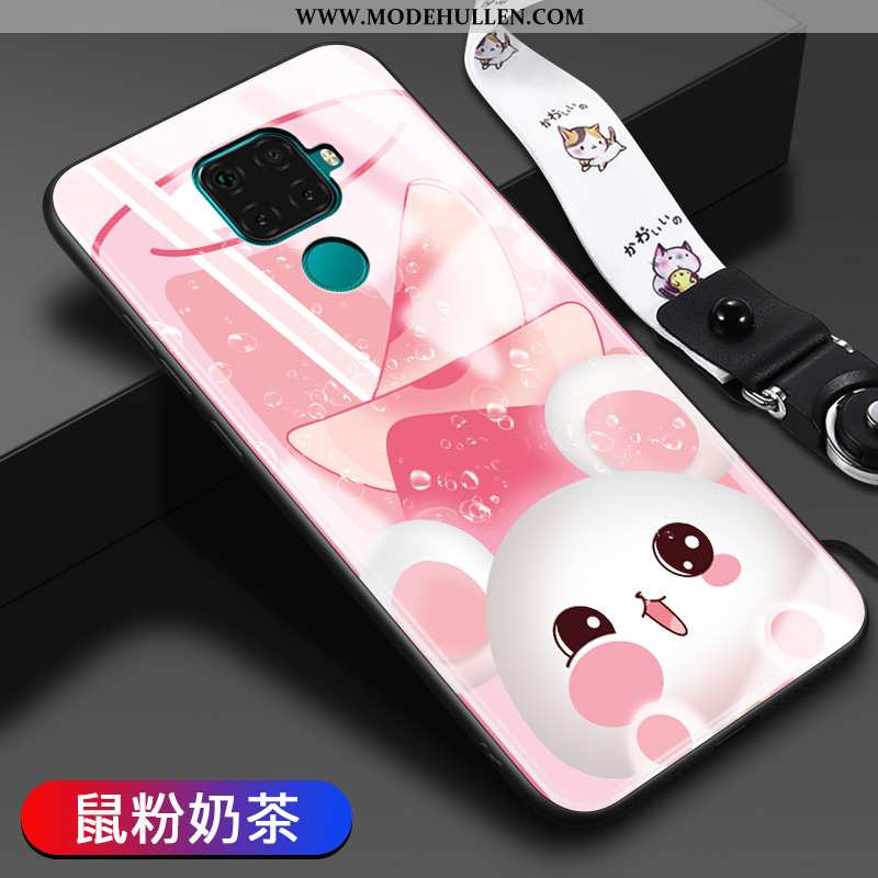 Hülle Huawei Mate 30 Lite Nette Weiche Einfassung Rosa Schwer Case Handy