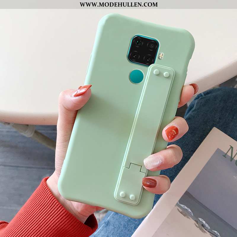 Hülle Huawei Mate 30 Lite Weiche Persönlichkeit Handy Anti-sturz Case Alles Inklusive Blau