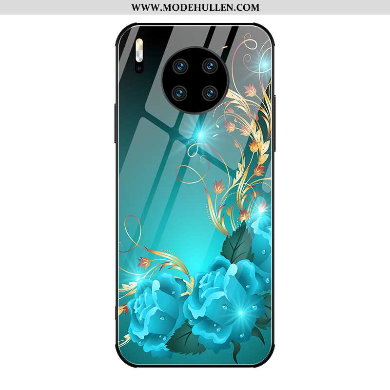 Hülle Huawei Mate 30 Pro Kreativ Trend Handy Persönlichkeit High-end Anti-sturz Blau