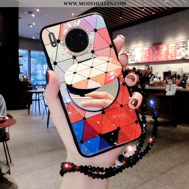 Hülle Huawei Mate 30 Pro Mode Persönlichkeit Einfassung Kreativ Halterung High-end Rote