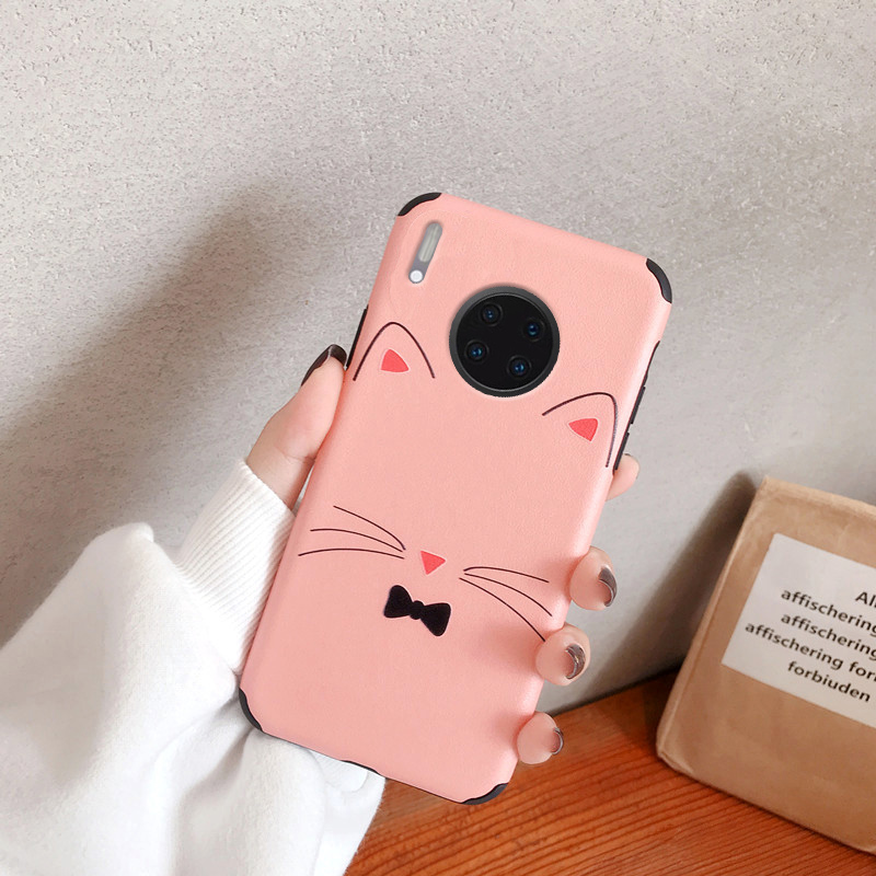 Hülle Huawei Mate 30 Pro Schutz Kreativ Handy Rosa Case Nette Anti-sturz