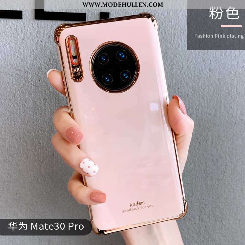 Hülle Huawei Mate 30 Pro Silikon Persönlichkeit Weiche Anti-sturz Case Netto Rot Wind Grün