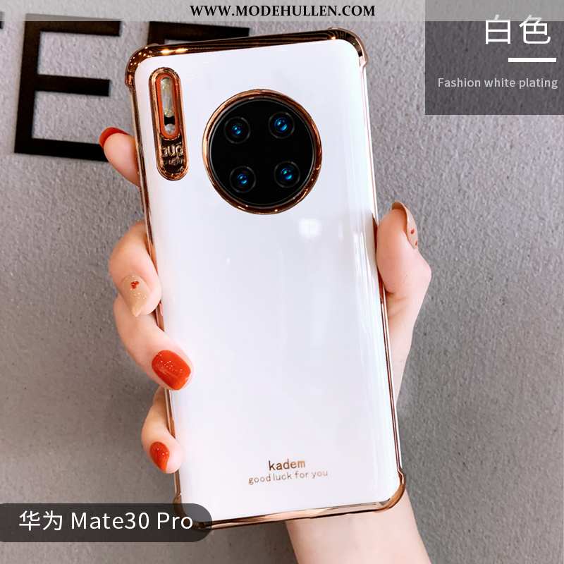 Hülle Huawei Mate 30 Pro Silikon Persönlichkeit Weiche Anti-sturz Case Netto Rot Wind Grün