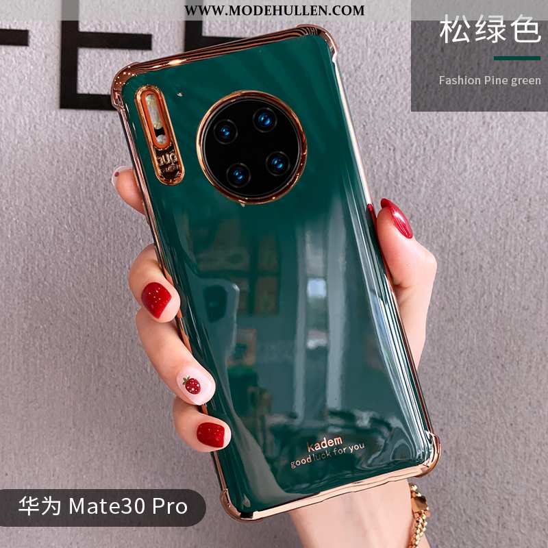 Hülle Huawei Mate 30 Pro Silikon Persönlichkeit Weiche Anti-sturz Case Netto Rot Wind Grün