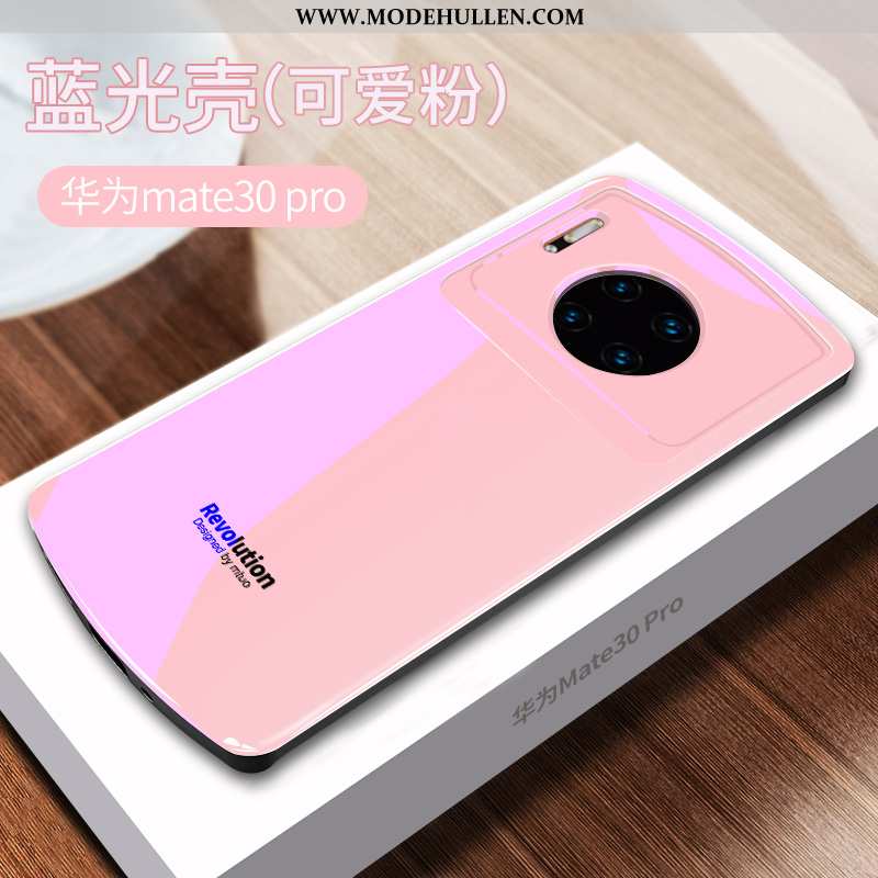 Hülle Huawei Mate 30 Pro Trend Weiche Rosa Kreativ Handy Schutz