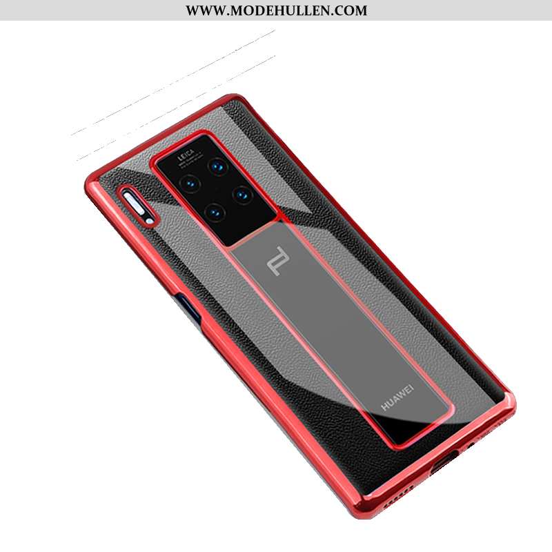 Hülle Huawei Mate 30 Rs Schutz Transparent Anti-sturz Dünne Case Alles Inklusive Handy Rote