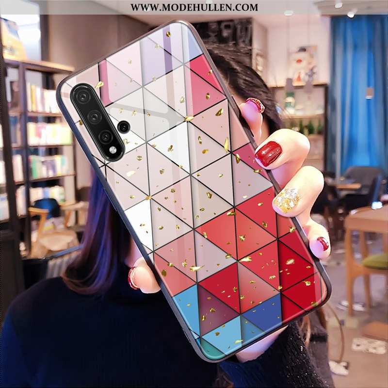 Hülle Huawei Nova 5t Mode Persönlichkeit Alles Inklusive Schutz Glas Case Gold Bunte