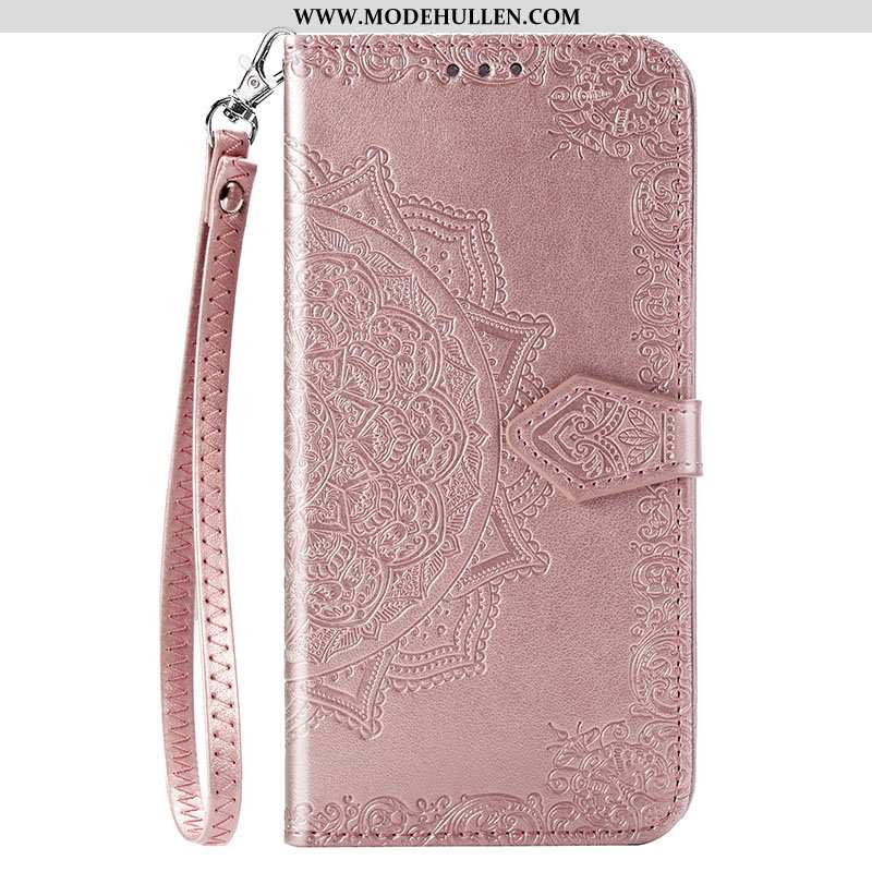 Hülle Huawei Nova 5t Weiche Silikon Case Rosa Handy Folio