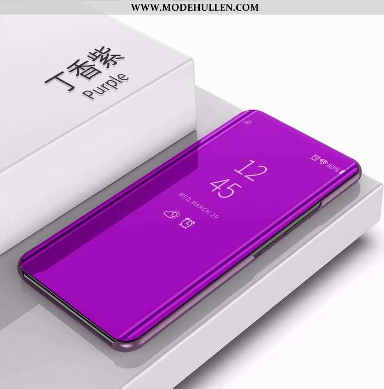 Hülle Huawei P Smart 2020 Lederhülle Rosa Folio Handy 2020