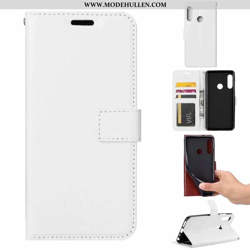 Hülle Huawei P Smart+ 2020 Schutz Handy 2020 Case Folio Braun