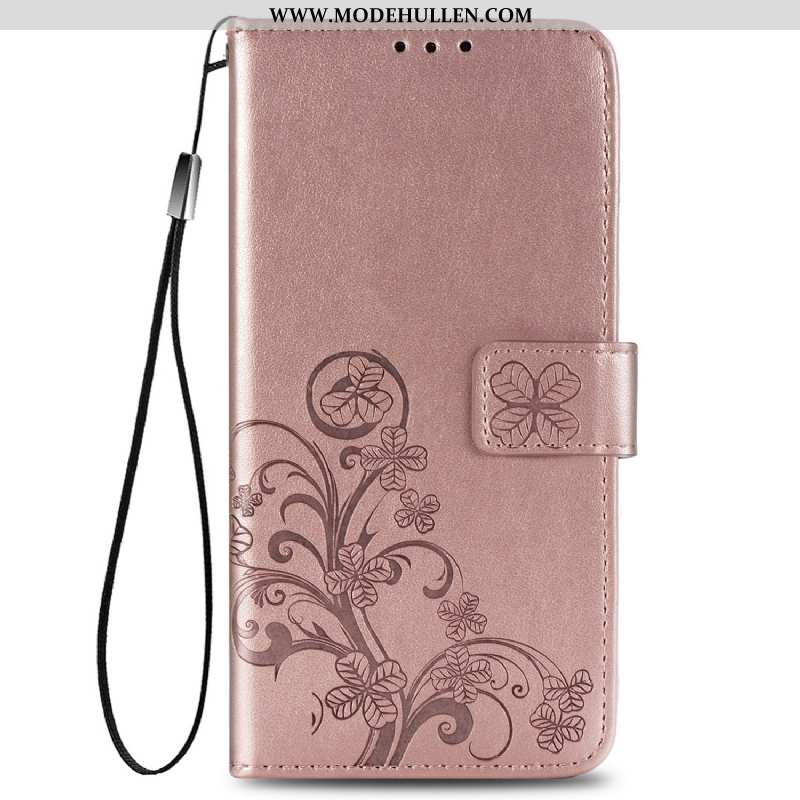 Hülle Huawei P Smart 2020 Schutz Lederhülle Clamshell Handy Case Rosa