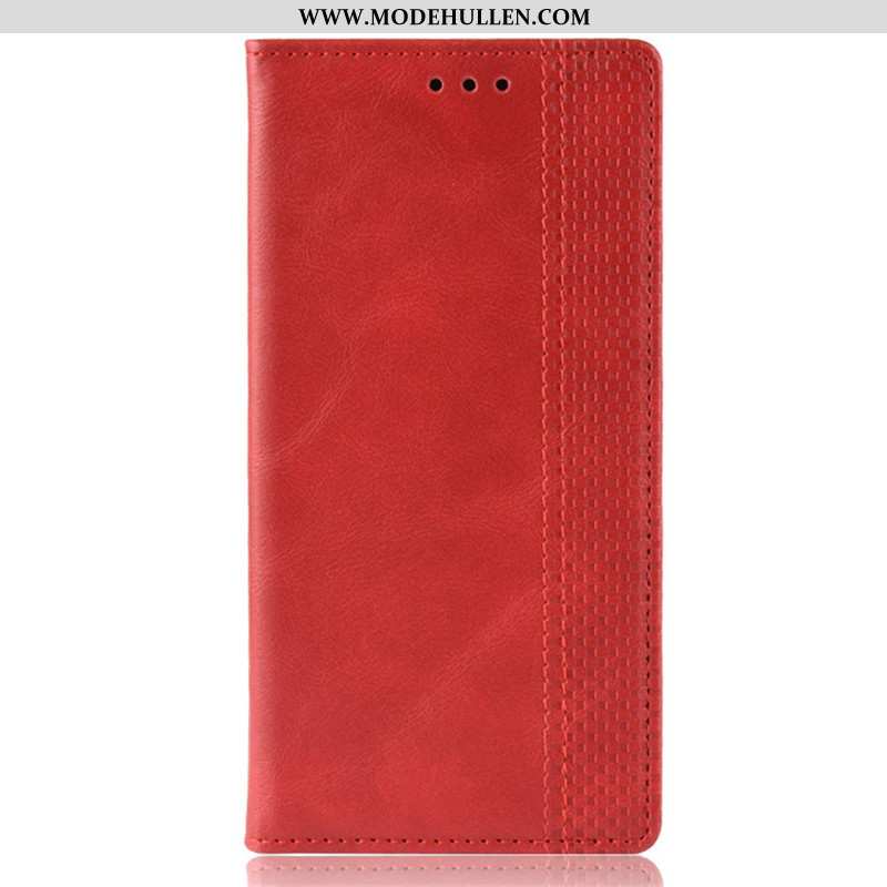 Hülle Huawei P Smart 2020 Schutz Lederhülle Schwarz Handy Folio Case