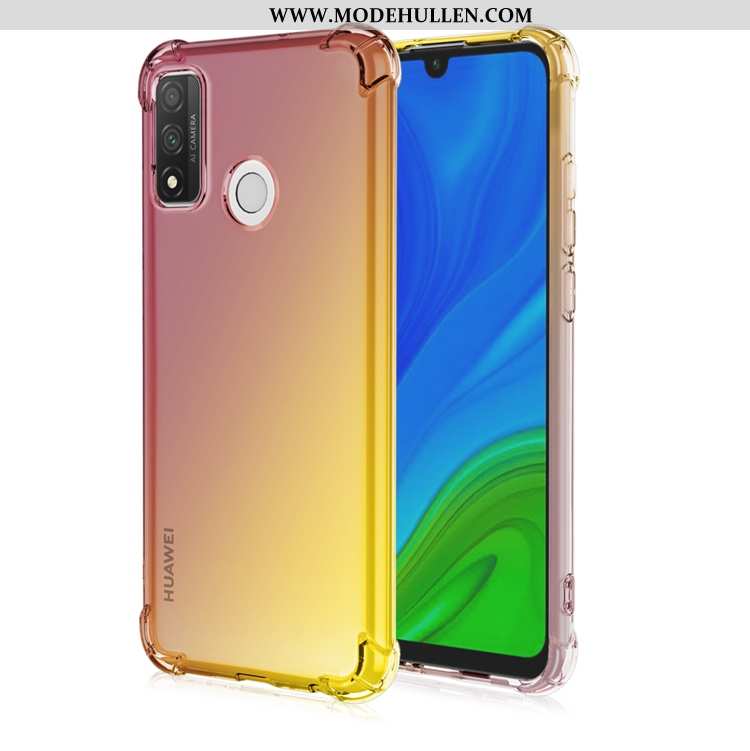 Hülle Huawei P Smart 2020 Weiche Gelb Handy Anti-sturz Pu Ballon Gelbe