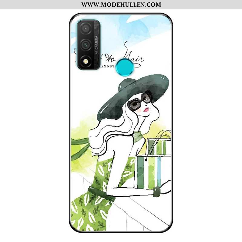 Hülle Huawei P Smart 2020 Weiche Schutz Handy Blau Mini Schwarz