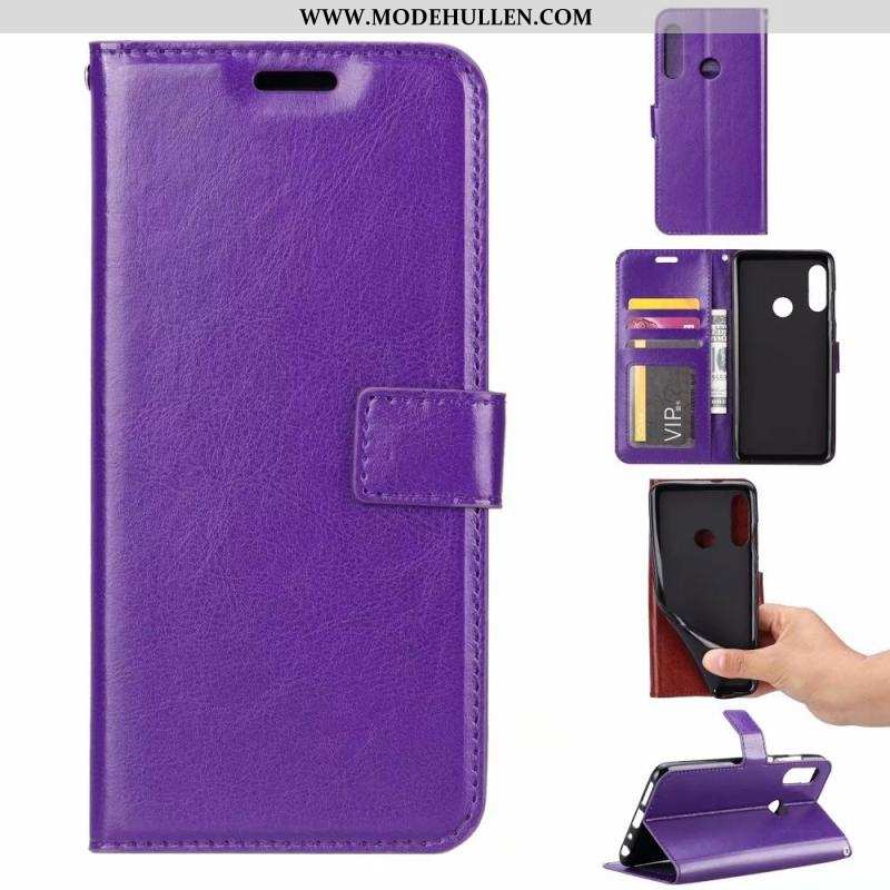 Hülle Huawei P Smart Z Schutz 2020 Handy Case Folio Braun