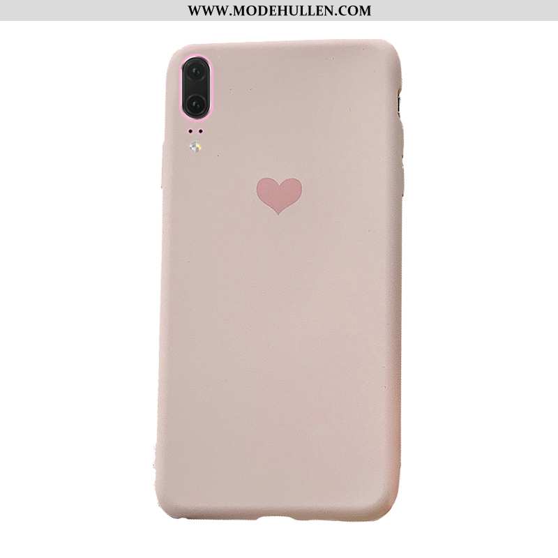 Hülle Huawei P20 Dünne Kreativ Liebe Case Trend Netto Rot Leichtgewicht Grün