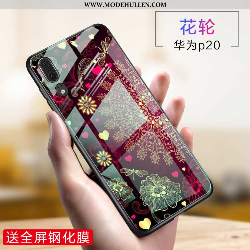 Hülle Huawei P20 Kreativ Trend Handy Anti-sturz Case Lila