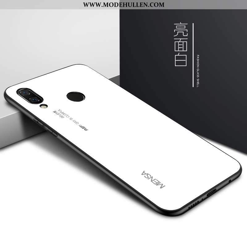 Hülle Huawei P20 Lite Glas Persönlichkeit Trend Spiegel Case Wind Anti-sturz Rote