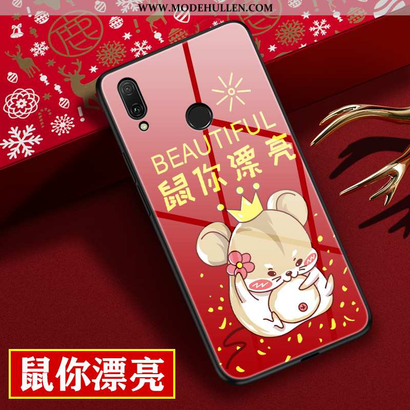 Hülle Huawei P20 Lite Karikatur Alles Inklusive Case Temperieren Handy Spiegel Rote