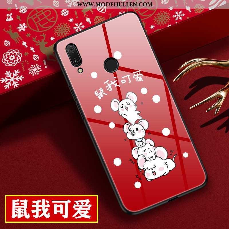 Hülle Huawei P20 Lite Karikatur Alles Inklusive Case Temperieren Handy Spiegel Rote