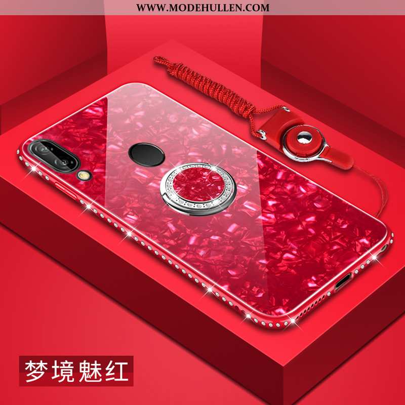 Hülle Huawei P20 Lite Schutz Glas Trend Alles Inklusive Handy Anti-sturz Muster Silber