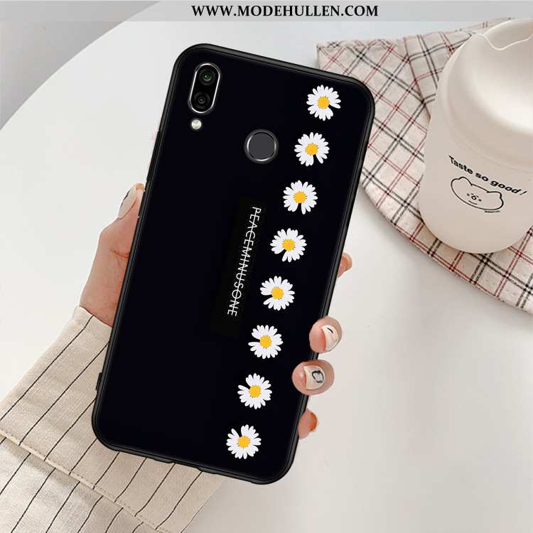 Hülle Huawei P20 Lite Schutz Persönlichkeit Jugend Handy Case Neu Chrysanthemes Schwarz