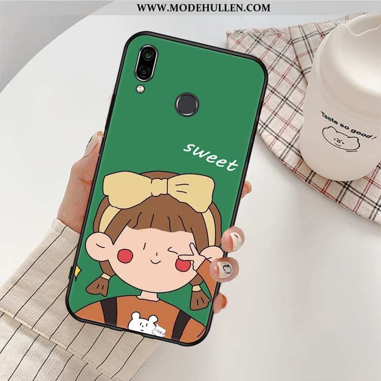 Hülle Huawei P20 Lite Schutz Persönlichkeit Jugend Handy Case Neu Chrysanthemes Schwarz