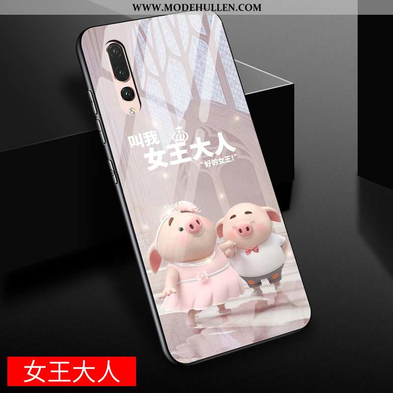 Hülle Huawei P20 Pro Glas Kreativ Case Gelb Schwer Karikatur Gelbe