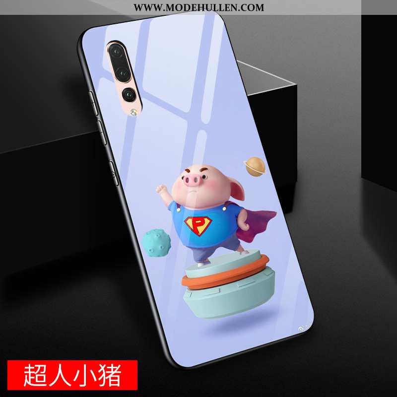 Hülle Huawei P20 Pro Glas Kreativ Case Gelb Schwer Karikatur Gelbe