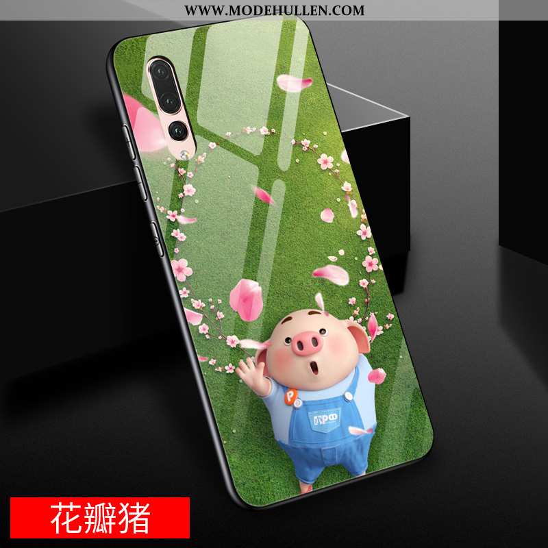 Hülle Huawei P20 Pro Glas Kreativ Case Gelb Schwer Karikatur Gelbe