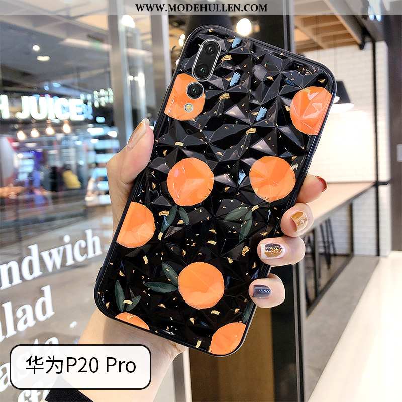 Hülle Huawei P20 Pro Mode Hängende Verzierungen Anti-sturz Handy Muster Alles Inklusive Grün