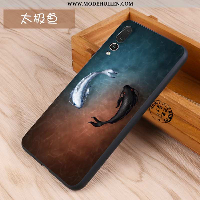 Hülle Huawei P20 Pro Schutz Weiche Handy Alles Inklusive Case Blau