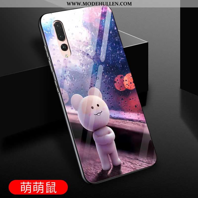 Hülle Huawei P20 Pro Trend Schutz Karikatur Liebhaber Case Alles Inklusive Neu Lila