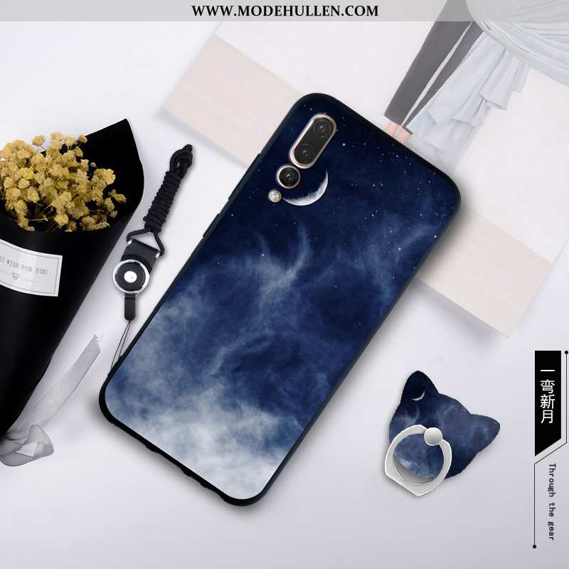 Hülle Huawei P20 Pro Weiche Silikon Weiß Einfach Handy Case Schutz Weiße