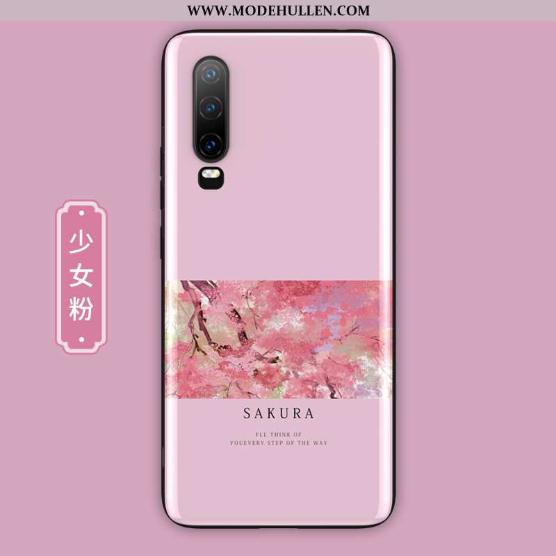 Hülle Huawei P30 Dünne Silikon Alles Inklusive Case Handy Super Schutz Grün