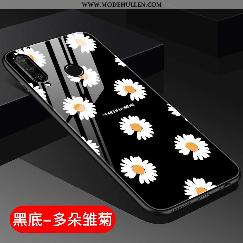 Hülle Huawei P30 Lite Glas Persönlichkeit Spiegel Netto Rot Anti-sturz Handy Lila