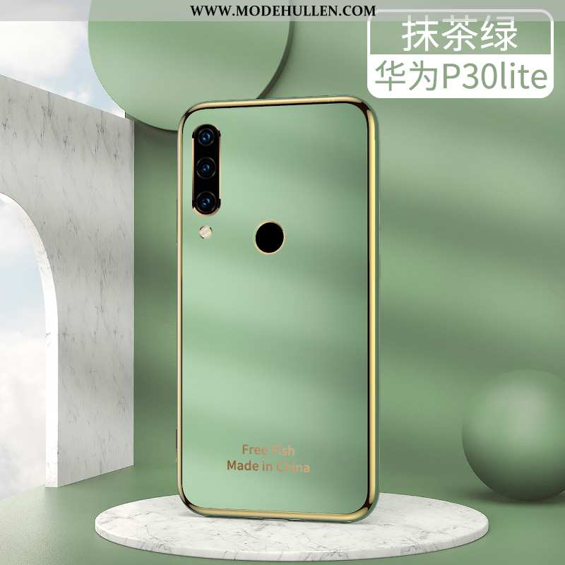 Hülle Huawei P30 Lite Kreativ Trend Licht High-end Einfach Schwer Handy Grau