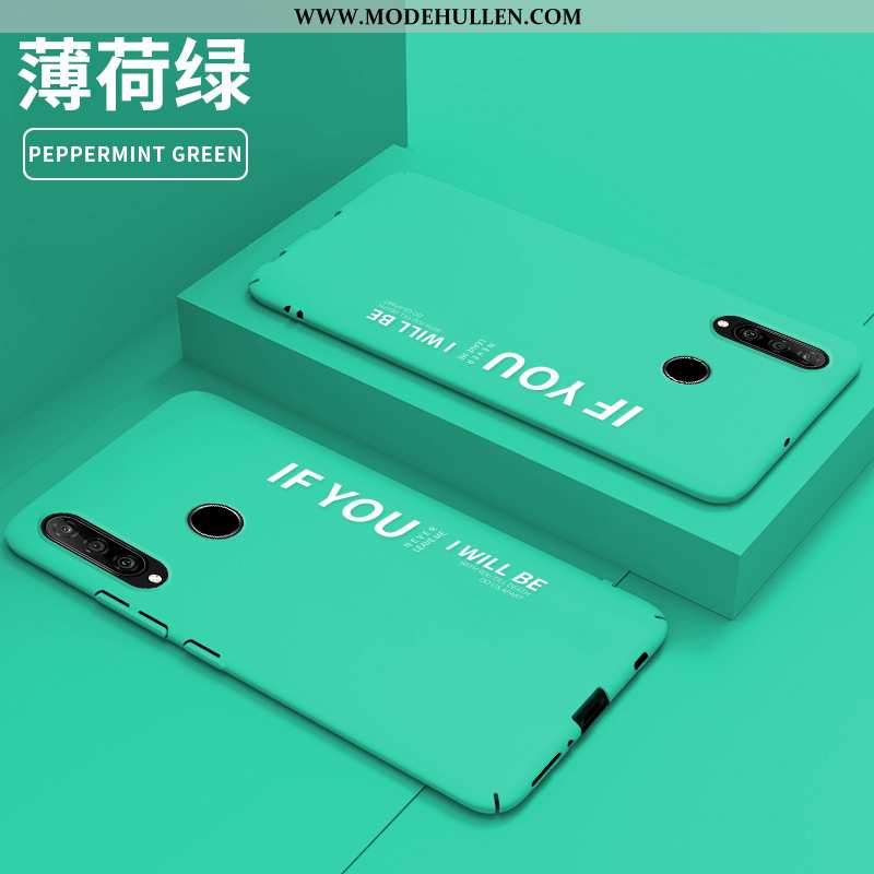 Hülle Huawei P30 Lite Nubuck Persönlichkeit Liebhaber Anti-sturz Kreativ Alles Inklusive Grün
