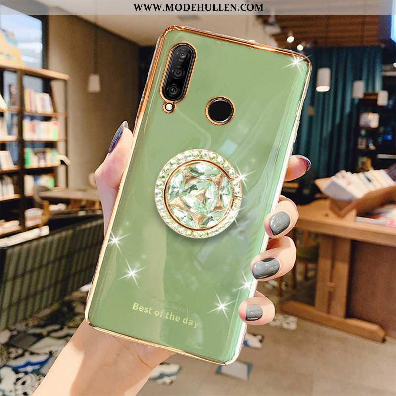 Hülle Huawei P30 Lite Schutz Luxus Case Netto Rot Mini Grau Überzug Grün