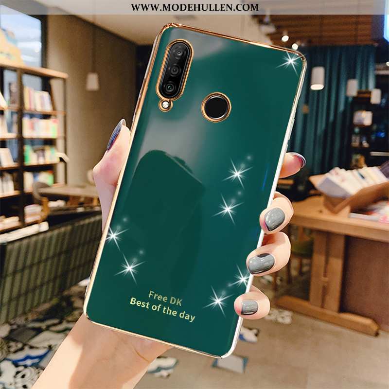 Hülle Huawei P30 Lite Schutz Luxus Case Netto Rot Mini Grau Überzug Grün