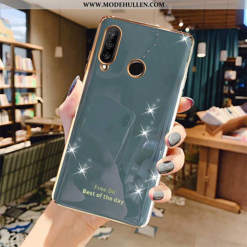 Hülle Huawei P30 Lite Schutz Luxus Case Netto Rot Mini Grau Überzug Grün