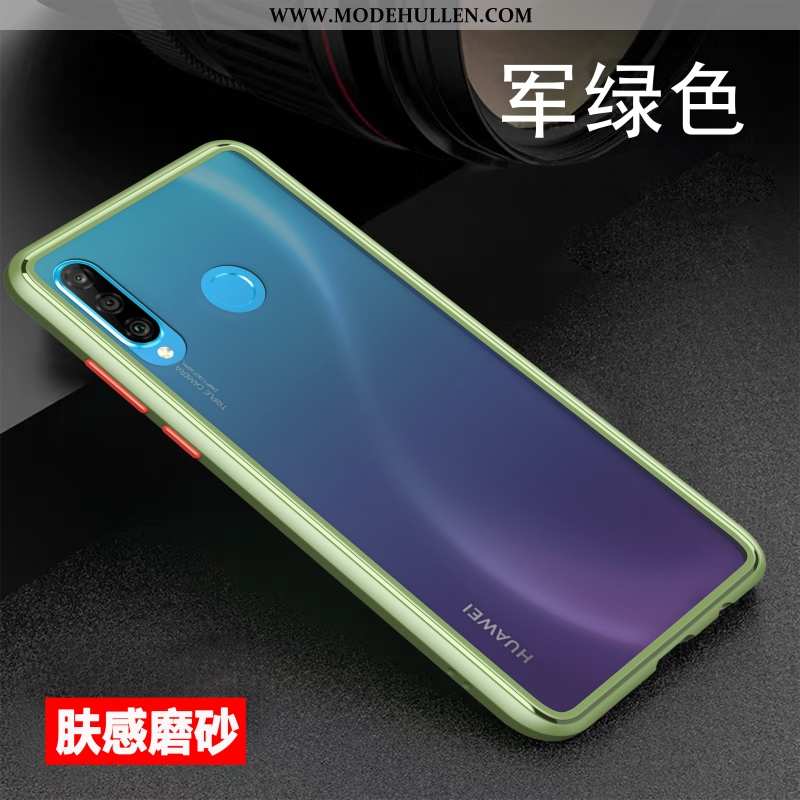 Hülle Huawei P30 Lite Xl Persönlichkeit Kreativ Neu Nubuck Trend Schutz Anti-sturz Weiße