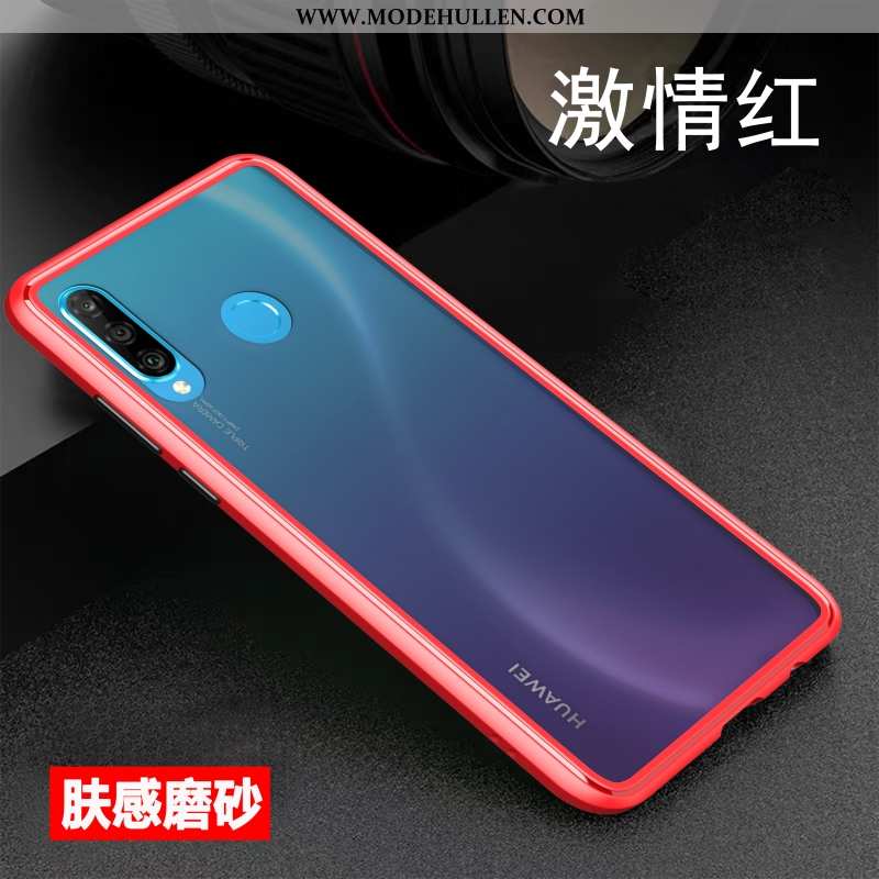 Hülle Huawei P30 Lite Xl Persönlichkeit Kreativ Neu Nubuck Trend Schutz Anti-sturz Weiße