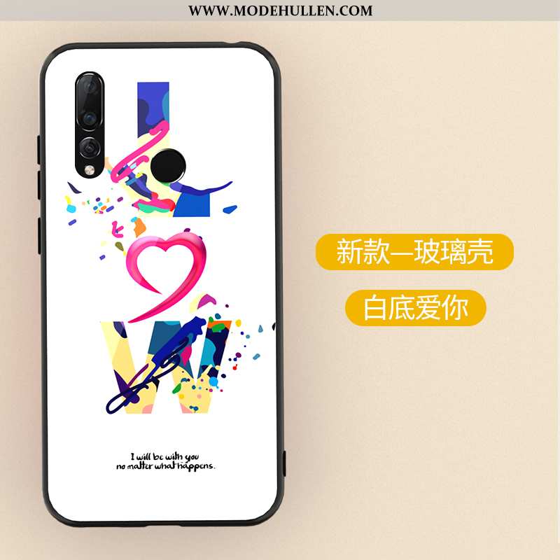Hülle Huawei P30 Lite Xl Schutz Glas Handy Gemalt Neu Weiche Alles Inklusive Lila