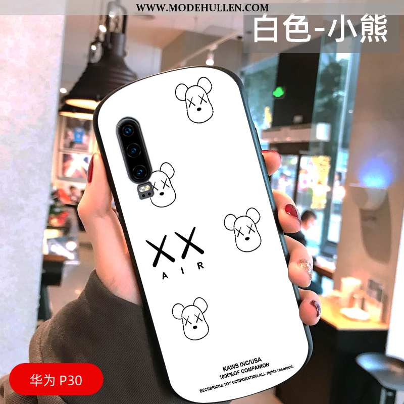 Hülle Huawei P30 Nette Trend Weiß Case High-end Schutz Anti-sturz Weiße