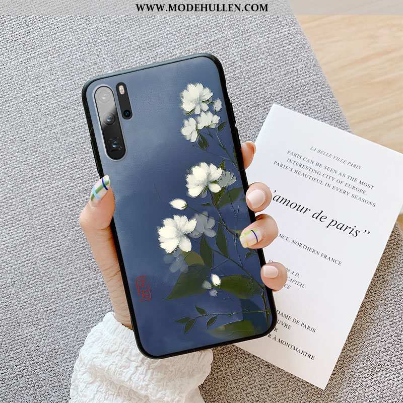 Hülle Huawei P30 Pro Silikon Schutz Dreidimensional Case High-end Handy Grün