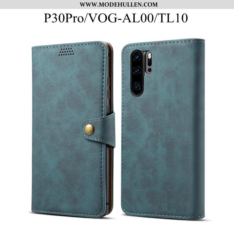 Hülle Huawei P30 Pro Weiche Schutz Case Handy Grau Anti-sturz