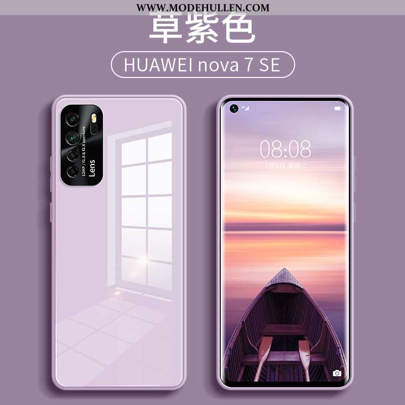 Hülle Huawei P40 Lite 5g Glas Super Handy Rosa High-end Anti-sturz Grün